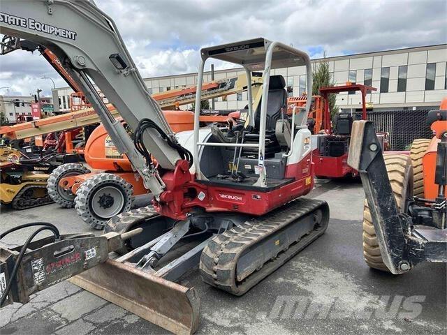 Takeuchi TB260 Excavadoras de cadenas