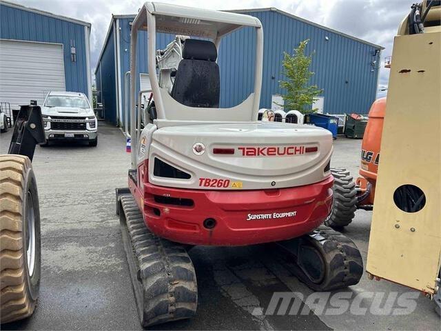Takeuchi TB260 Excavadoras de cadenas