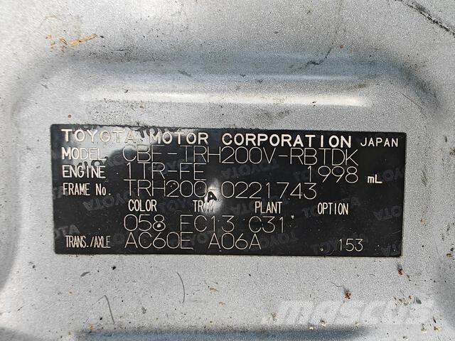 Toyota Hiace Mini autobuses