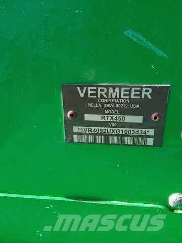 Vermeer RTX450 Excavadoras de zanjas