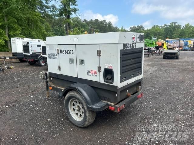 Wacker G25 Generadores diesel