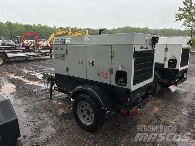 Wacker G25 Generadores diesel