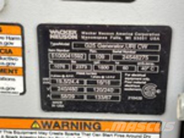 Wacker G25 Generadores diesel