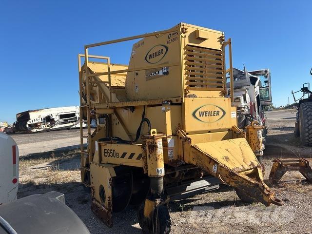Weiler E650b Asfaltadoras