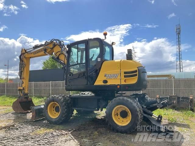 Yanmar B110W Excavadoras de ruedas