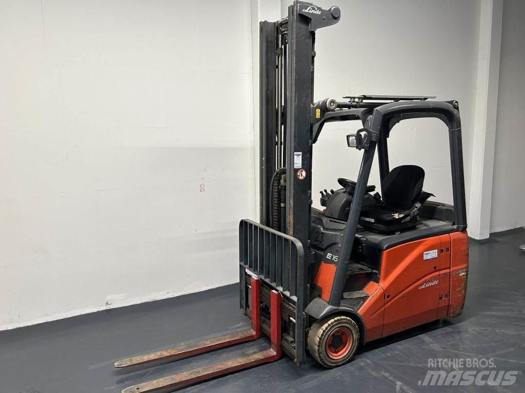 Linde E16H-01 Carretillas de horquilla eléctrica