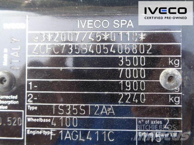 Iveco 35S16 Camiones caja cerrada