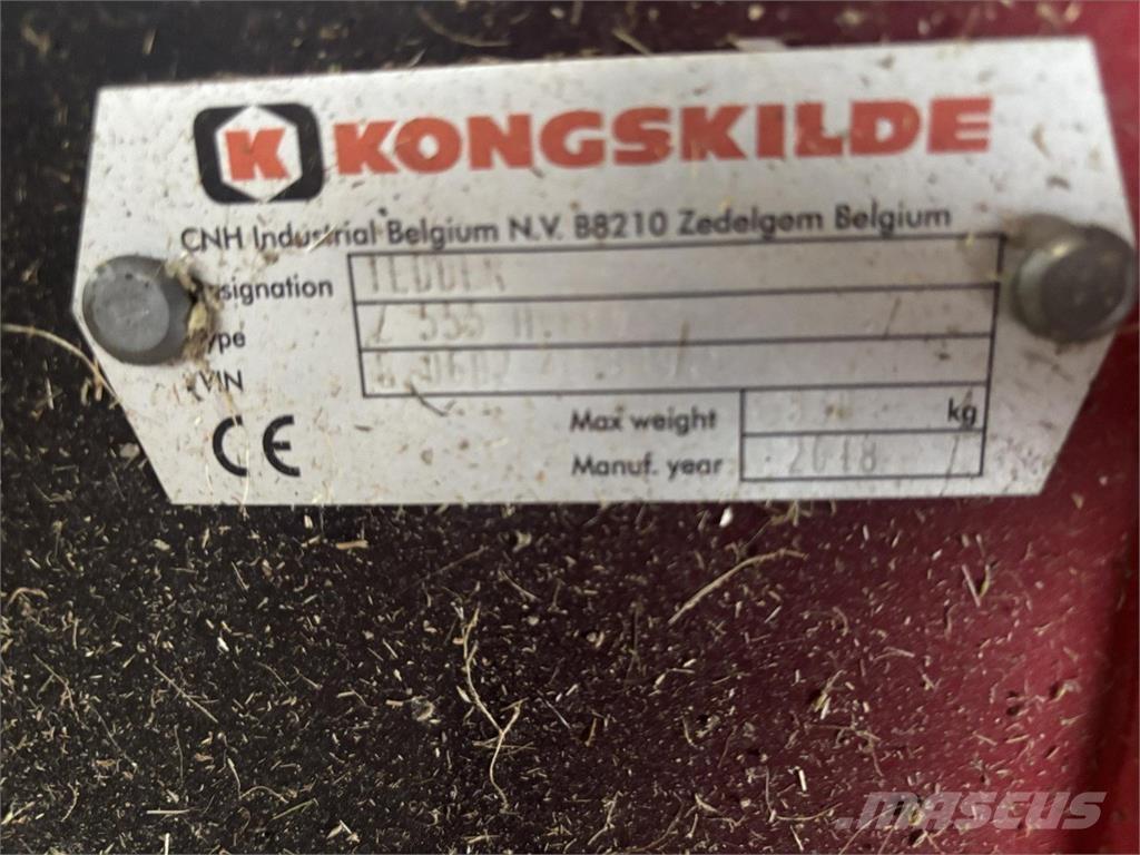 Kongskilde Z555 Rastrillos y henificadores
