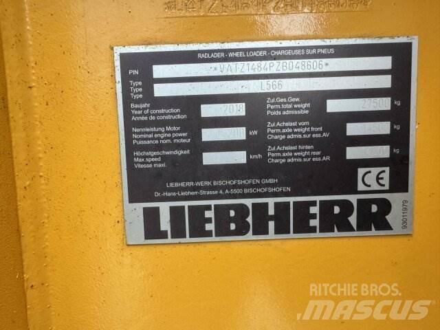 Liebherr L 566 / Waage Cargadoras sobre ruedas