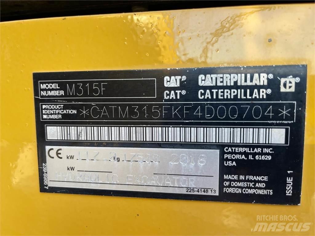CAT M315F Excavadoras de ruedas