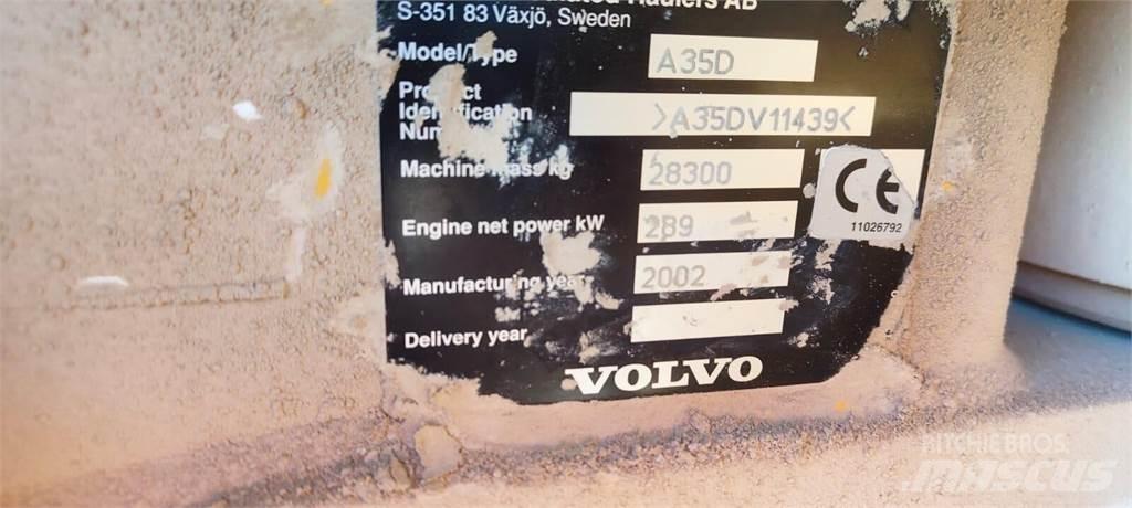 Volvo A35D Dúmpers articulados