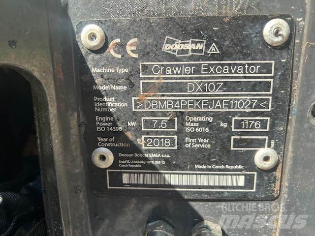 Doosan DX10Z Excavadoras 7t - 12t