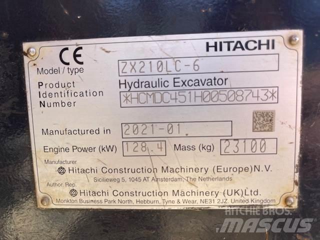 Hitachi ZX210LC-6 Excavadoras de cadenas