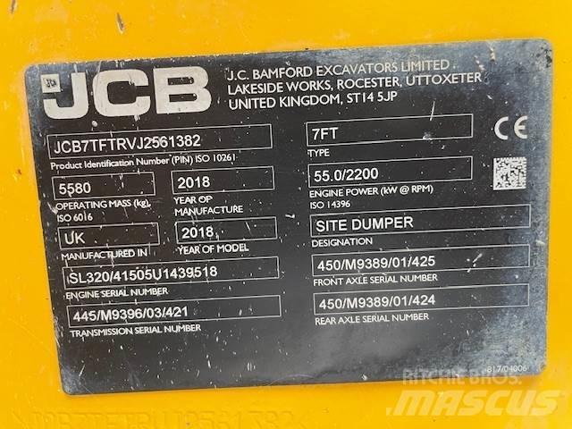 JCB 7T-1 Dúmpers de obra
