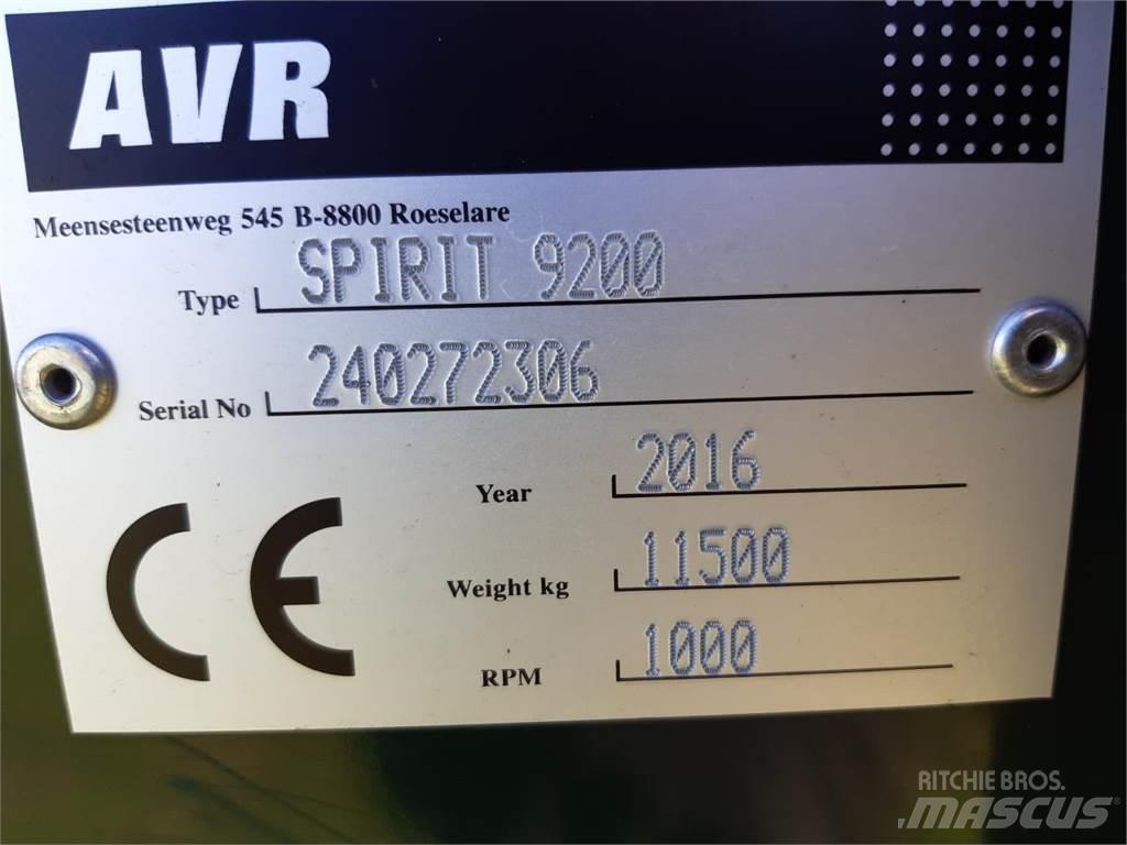 AVR SPIRIT 9200 Cosechadoras y excavadoras para patata