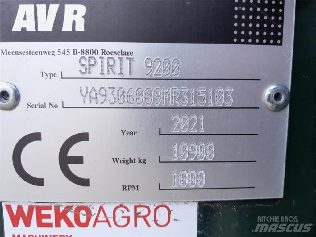 AVR SPIRIT 9200 Cosechadoras y excavadoras para patata
