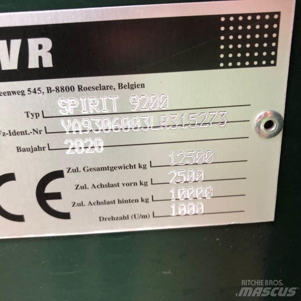 AVR SPIRIT 9200 Cosechadoras y excavadoras para patata