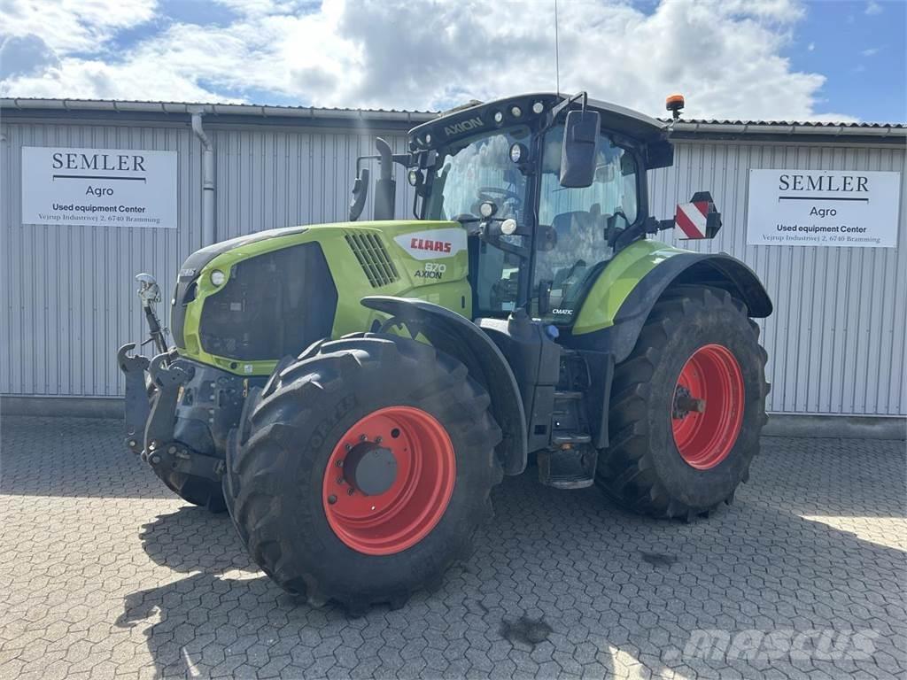 CLAAS AXION 870 Tractores