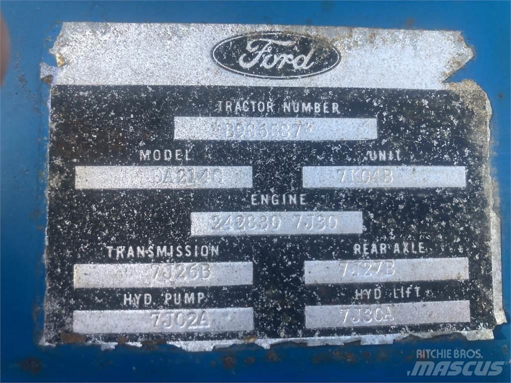 Ford 4600 Tractores