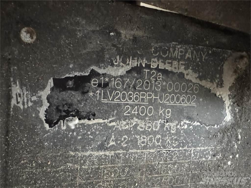 John Deere 2036R Tractores compactos