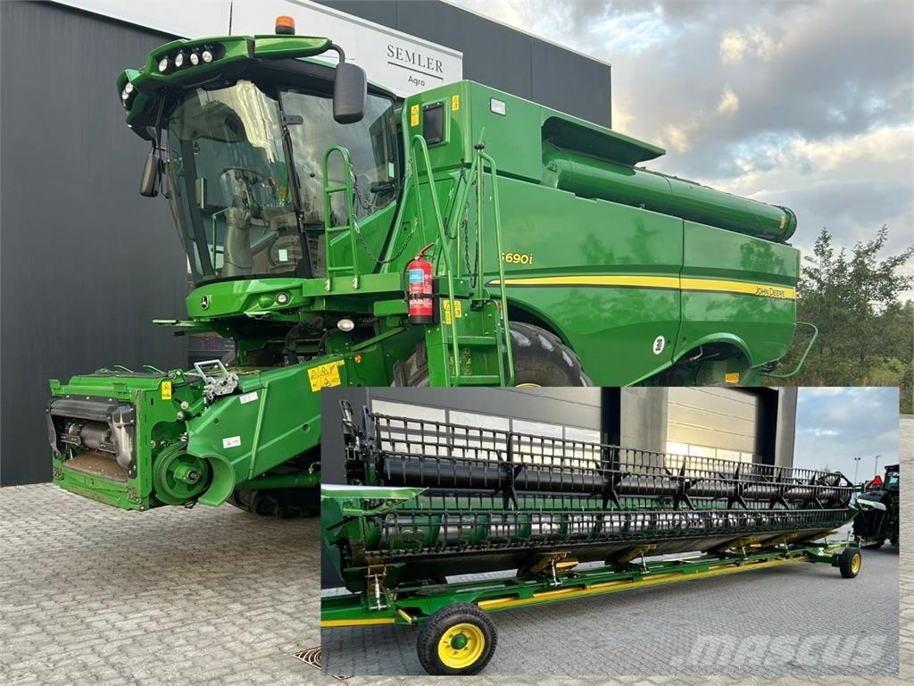 John Deere S690 Cosechadoras combinadas