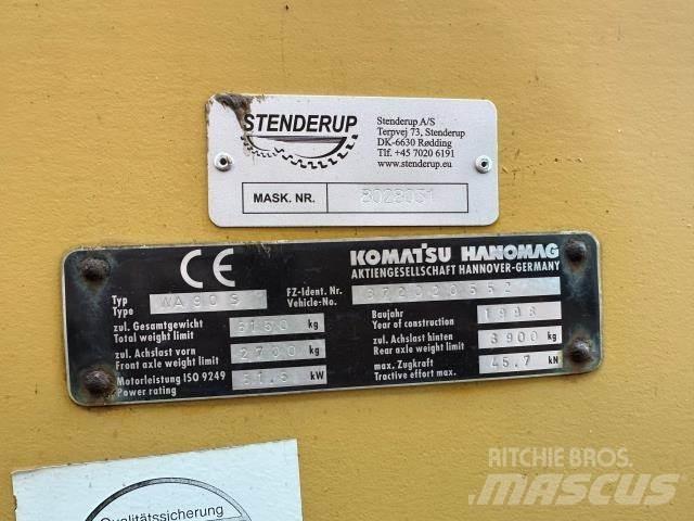 Komatsu WA90 Cargadoras sobre ruedas