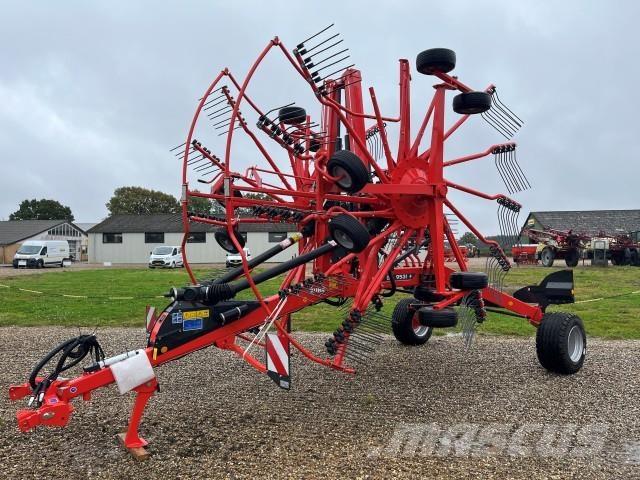 Kuhn GA9531 + Rastrillos y henificadores