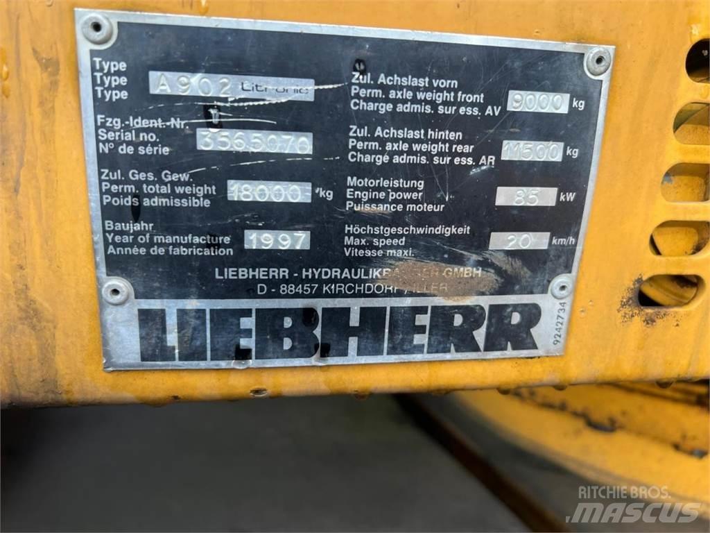 Liebherr 902 Excavadoras de ruedas
