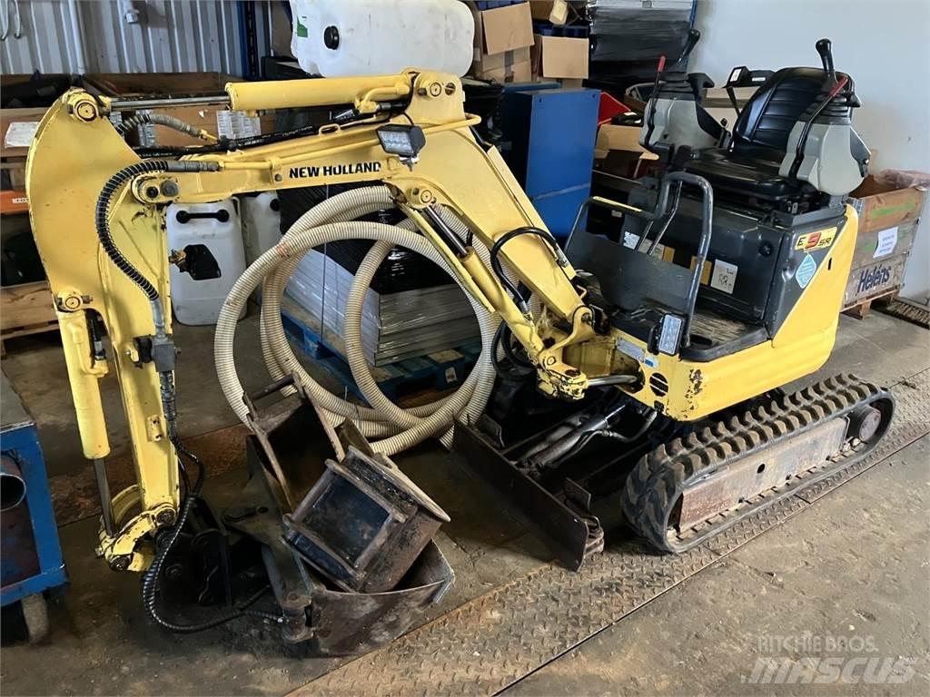 New Holland E09SR Mini excavadoras < 7t