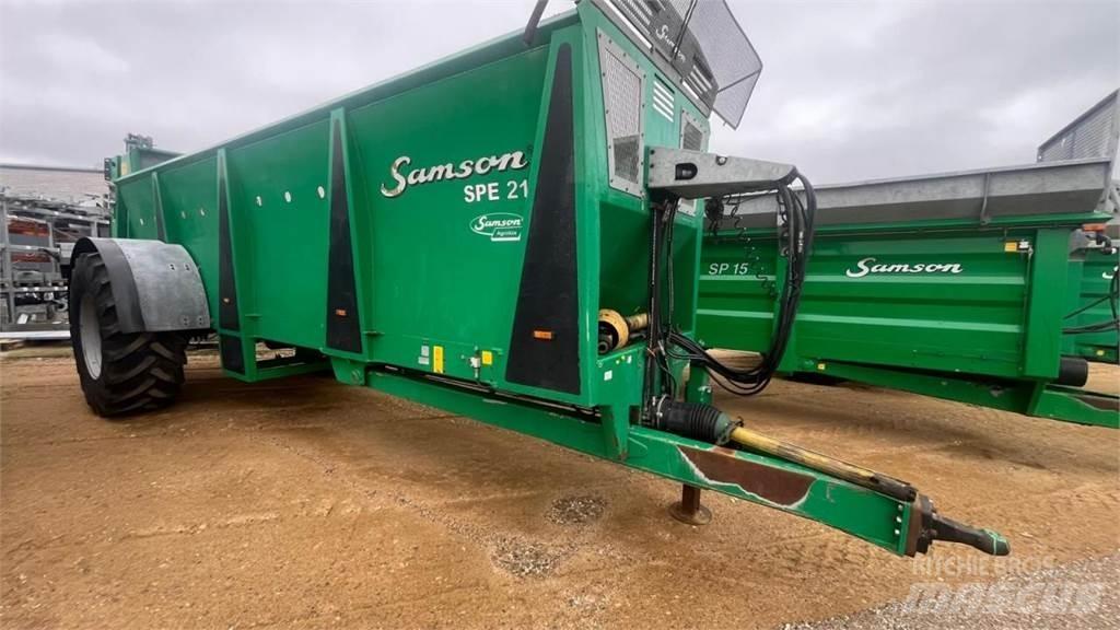 Samson SPE 21 Remolques esparcidores de estiércol