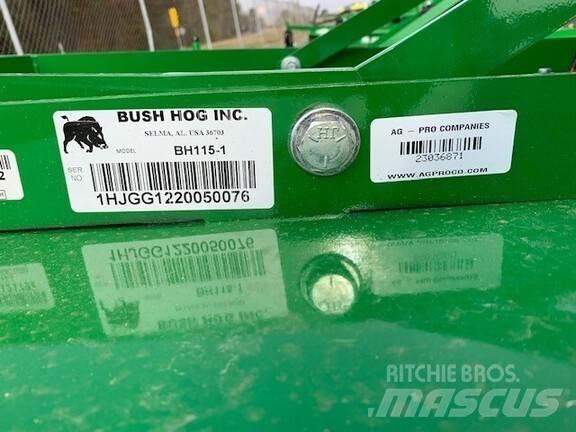 Bush Hog BH115 Desmenuzadoras, cortadoras y desenrolladoras de pacas