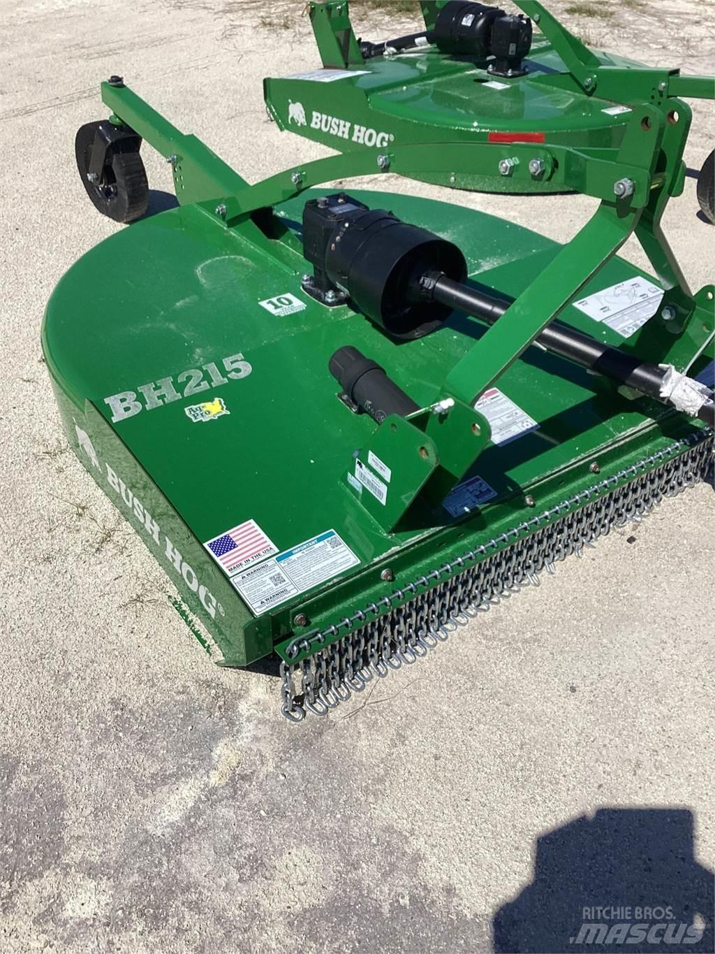 Bush Hog BH215 Desmenuzadoras, cortadoras y desenrolladoras de pacas