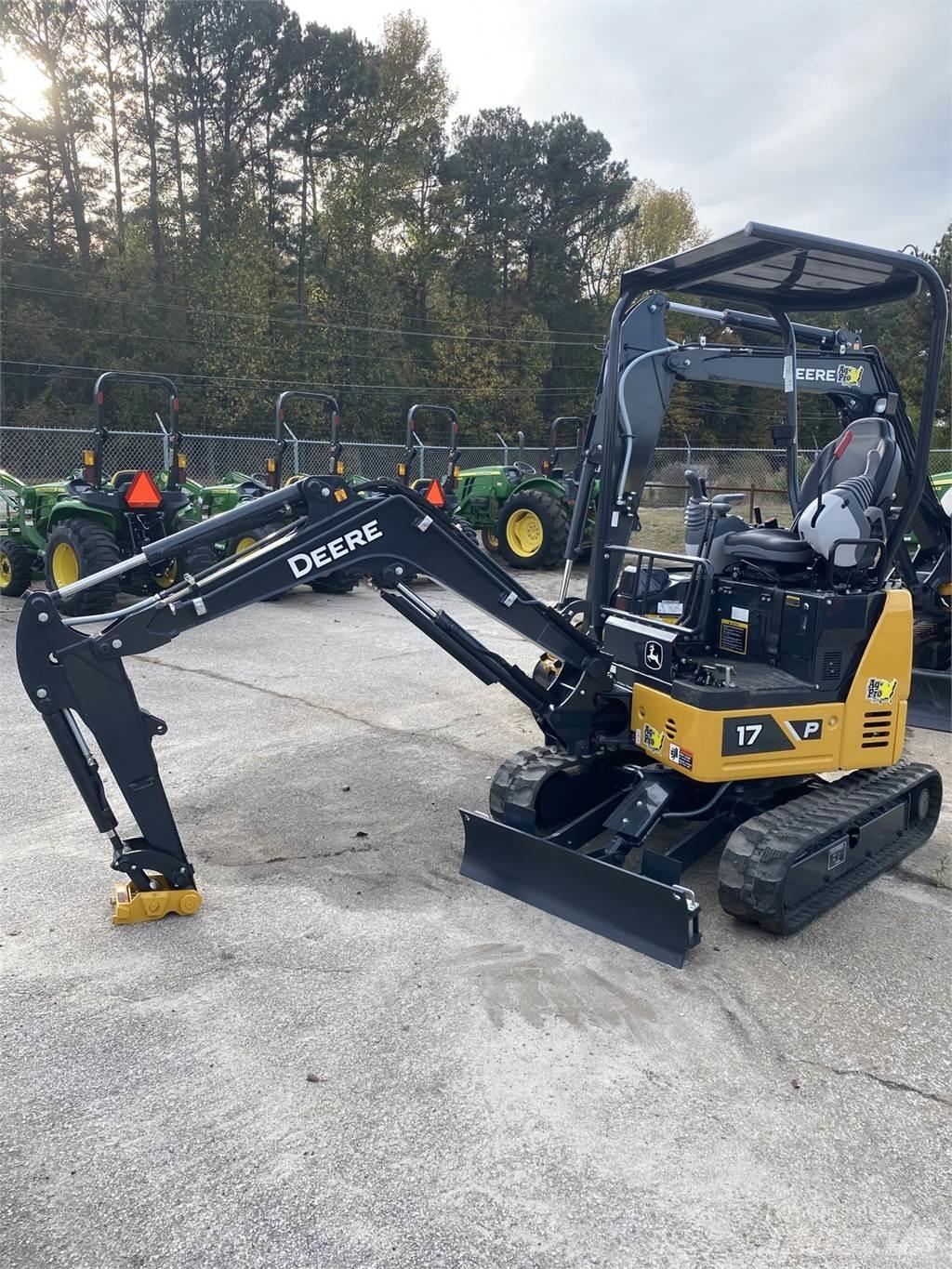 John Deere 17 P Mini excavadoras < 7t