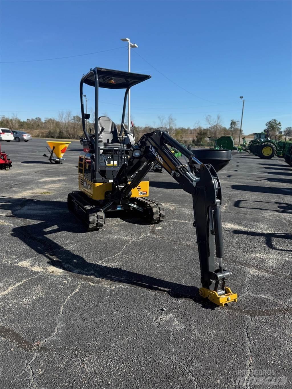 John Deere 17 P Mini excavadoras < 7t