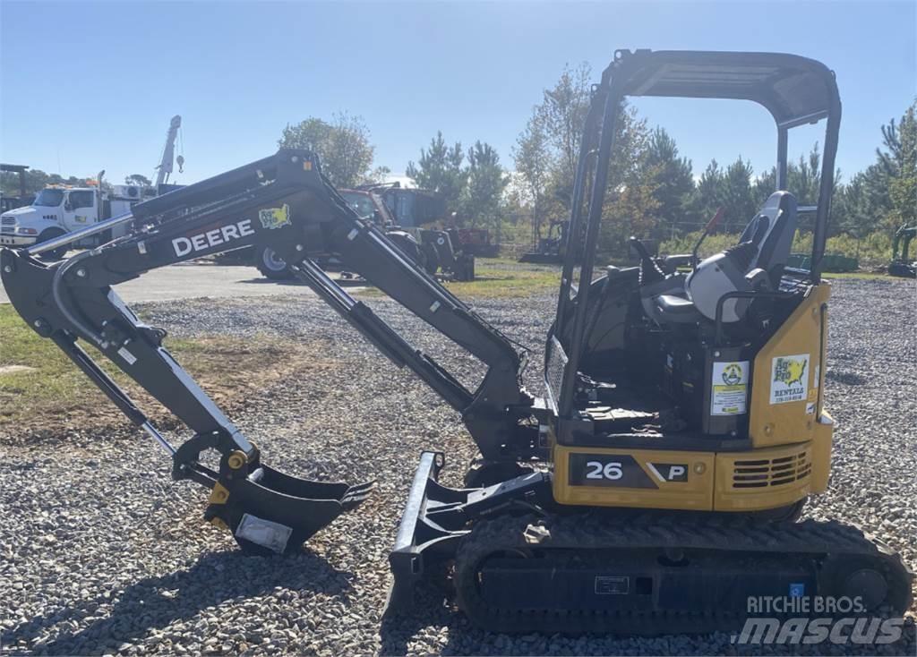 John Deere 26 P Mini excavadoras < 7t