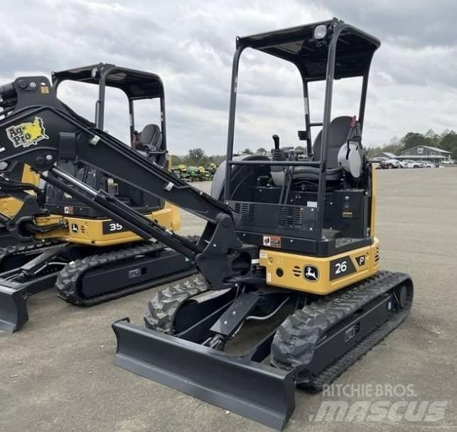John Deere 26 P Mini excavadoras < 7t