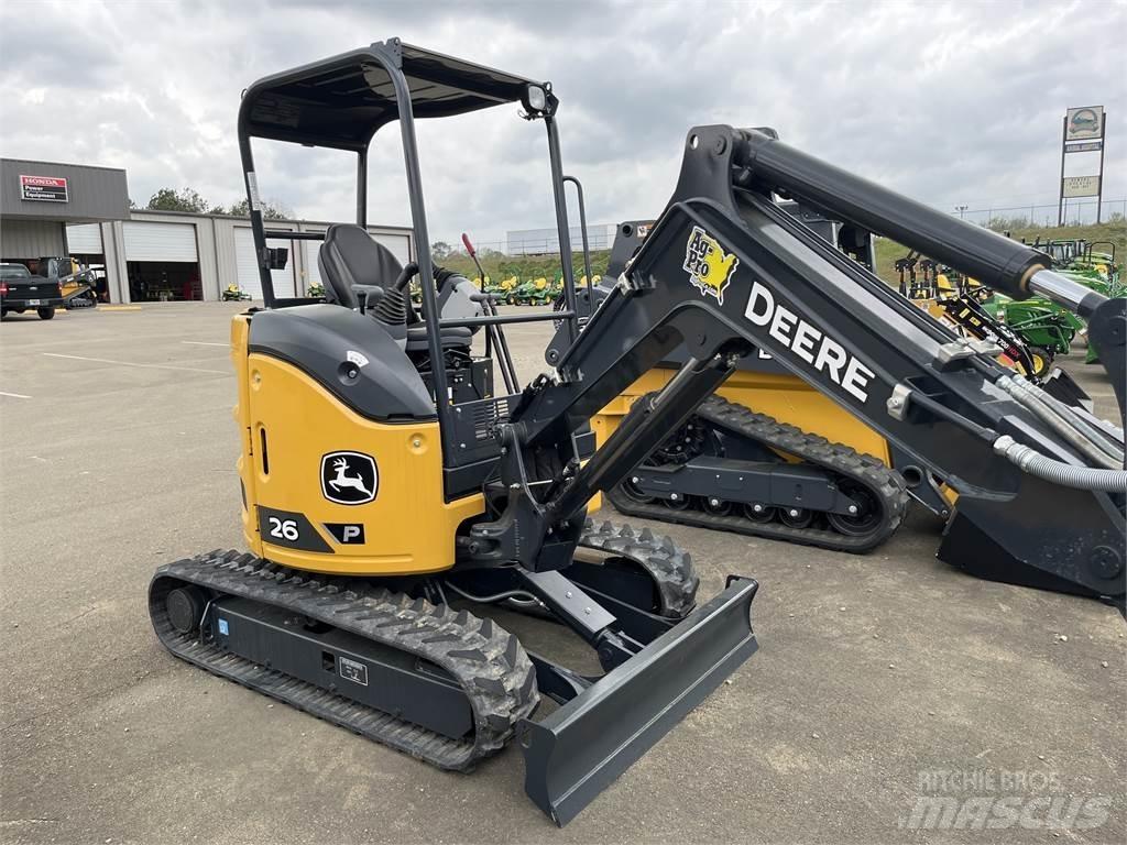 John Deere 26 P Mini excavadoras < 7t