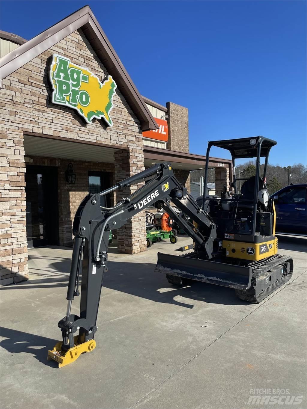John Deere 26 P Mini excavadoras < 7t