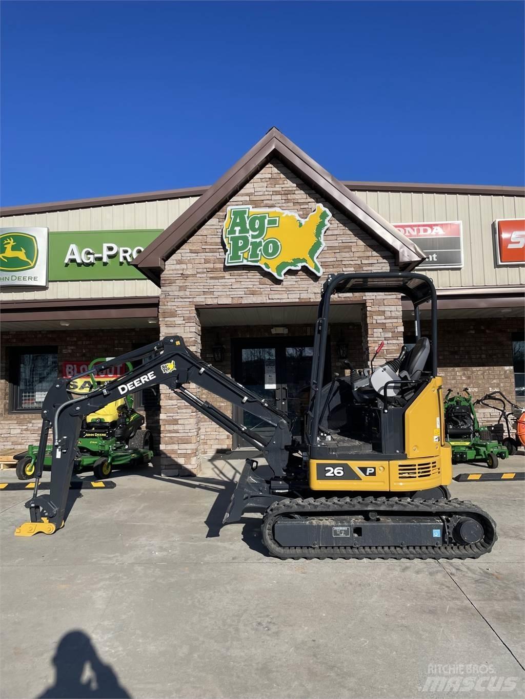 John Deere 26 P Mini excavadoras < 7t