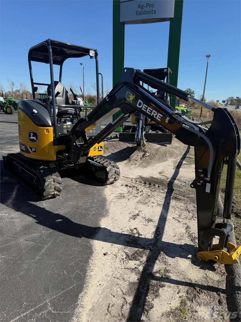 John Deere 26 P Mini excavadoras < 7t