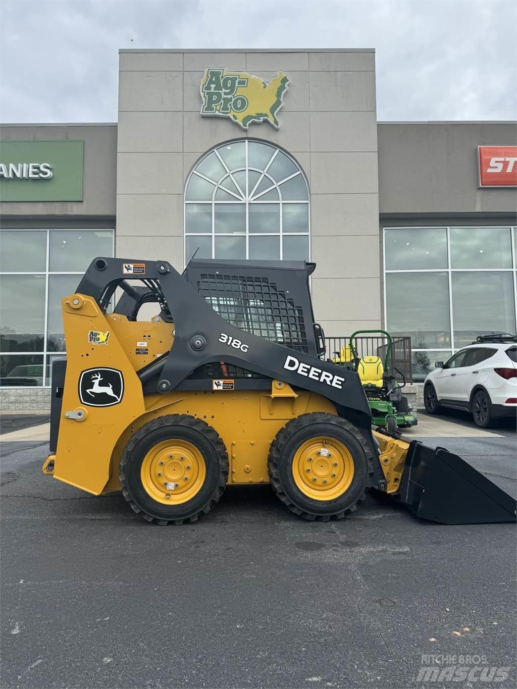 John Deere 318G Minicargadoras