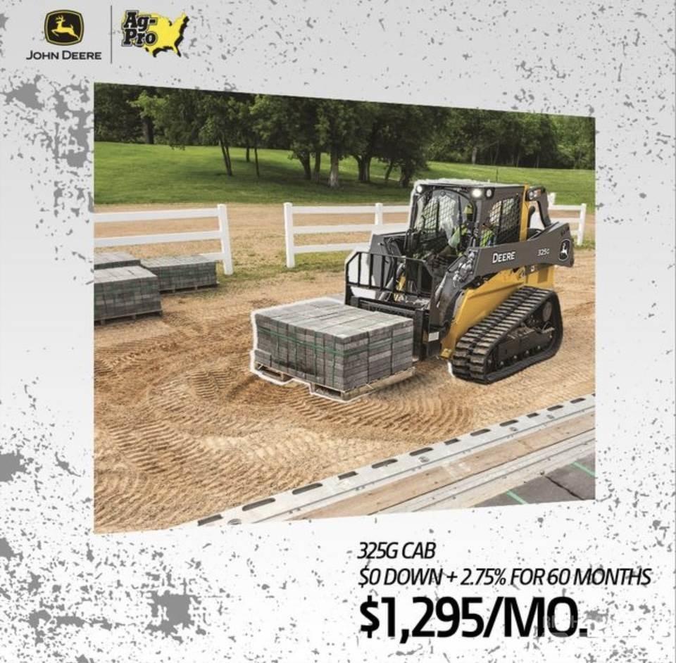 John Deere 325G Palas cargadoras