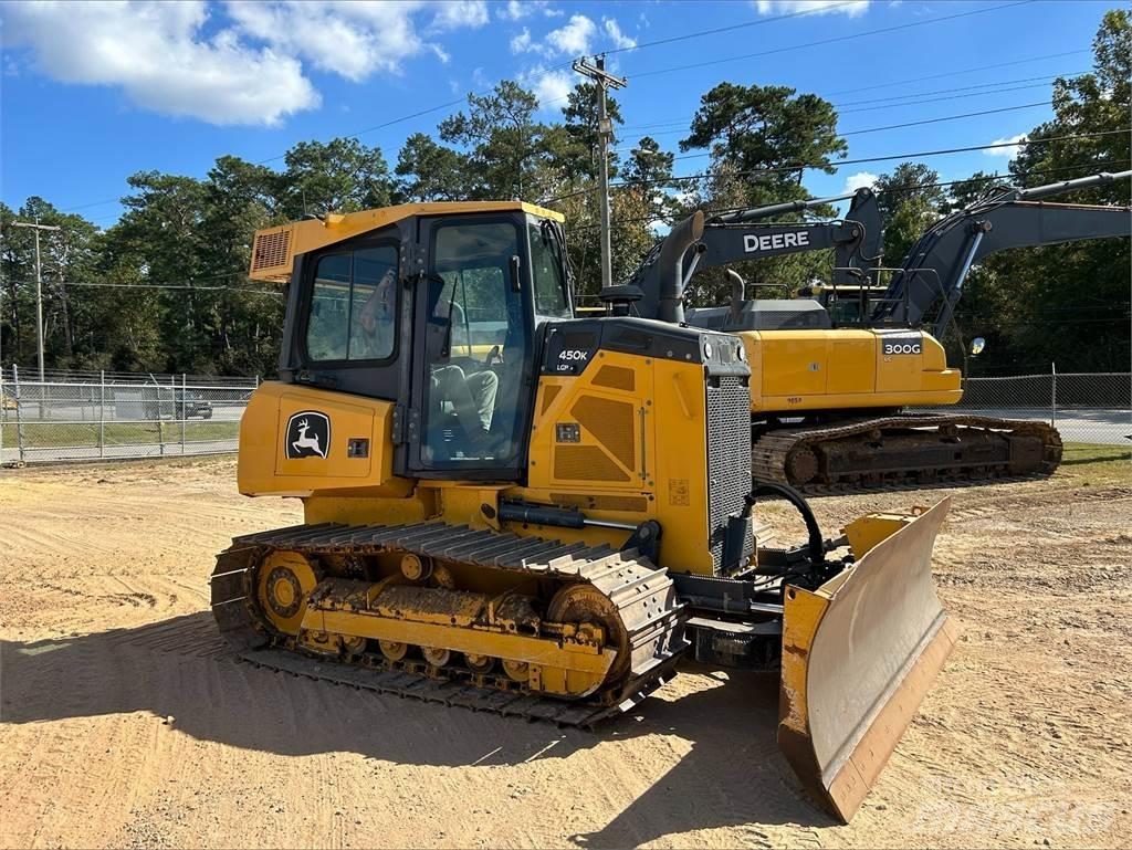John Deere 450K Buldozer sobre oruga