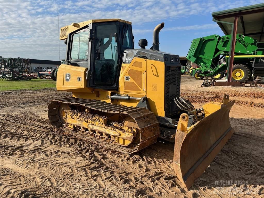 John Deere 650K Buldozer sobre oruga