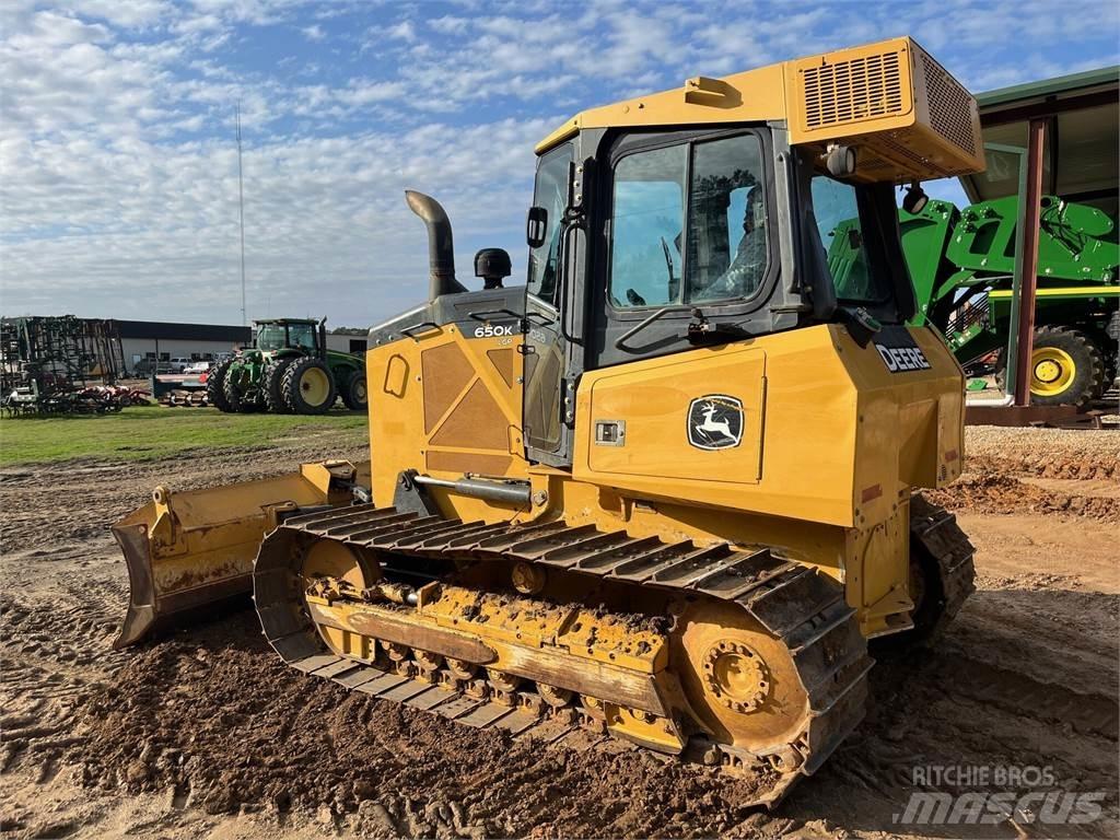 John Deere 650K Buldozer sobre oruga
