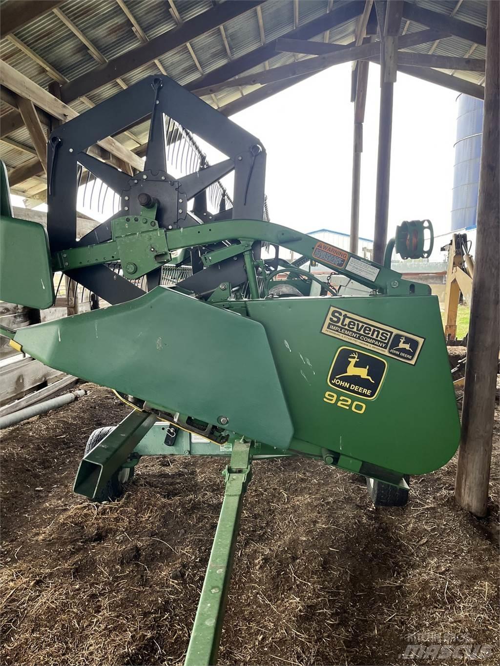 John Deere 920 Accesorios para cosechadoras combinadas