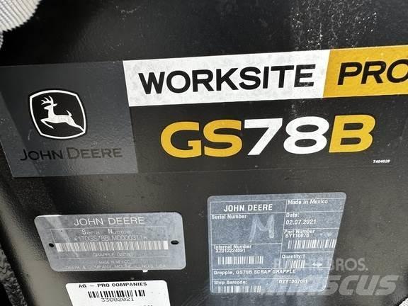 John Deere GS78B Pinzas