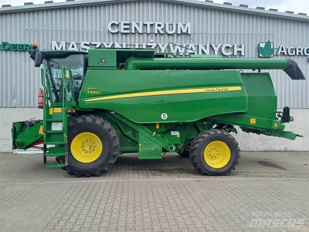 John Deere T550 Cosechadoras combinadas