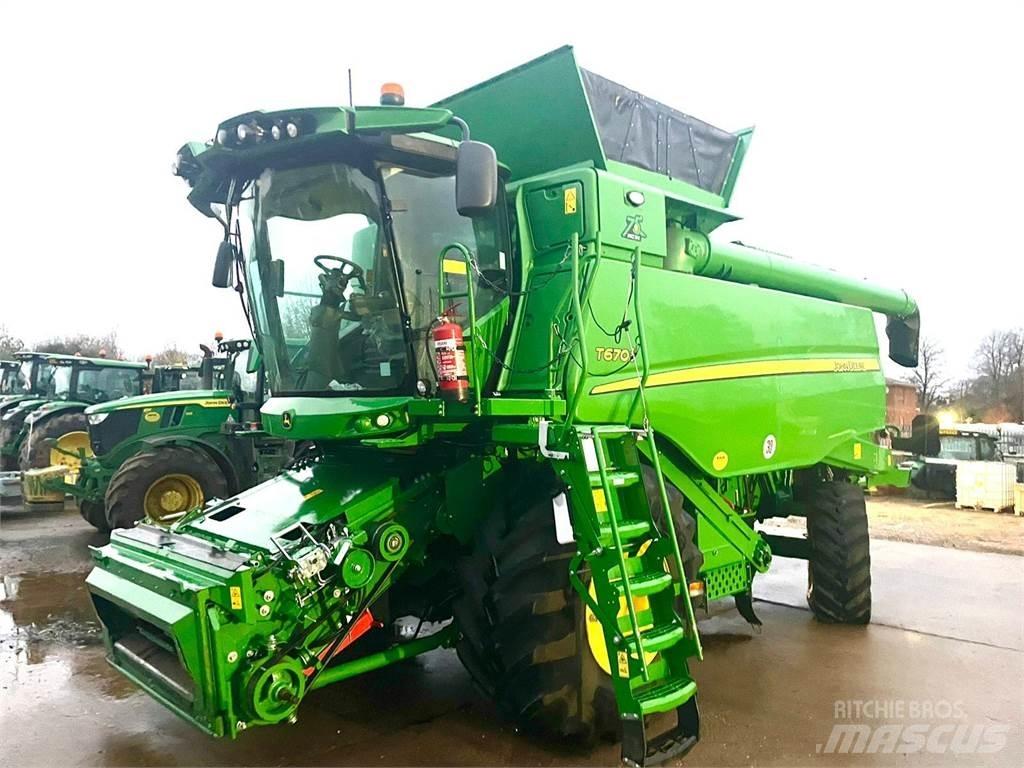 John Deere T670 Cosechadoras combinadas
