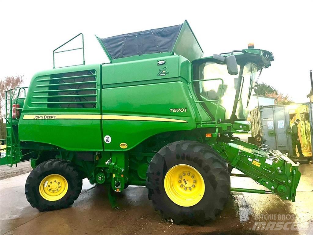 John Deere T670 Cosechadoras combinadas